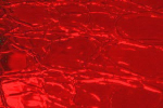 hellrotes Craqueleé-Glas,
